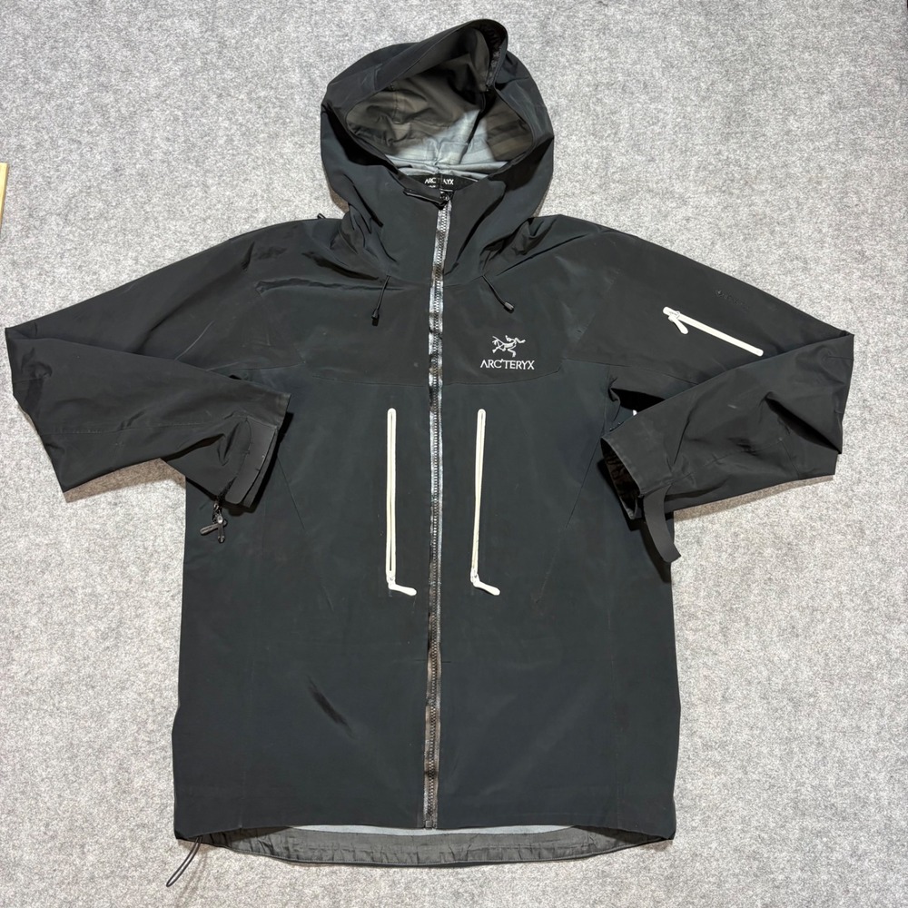 Arcteryx Sidewinder SV Jacket Mens Large Black Gore-Tex Pro Hardshell Shell